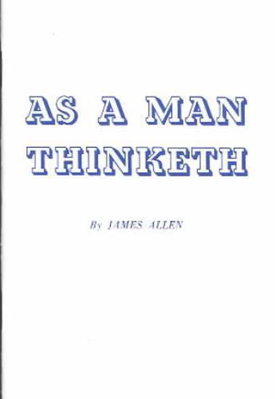 As a Man Thinketh - cover