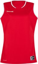 Spalding Move Tanktop dames Basketbalshirt - Maat XS  - Vrouwen - rood/wit