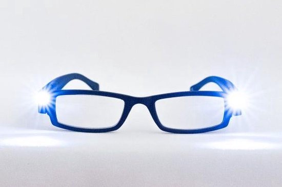Leesbril met LED-verlichting zwart +3.00 | bol.com