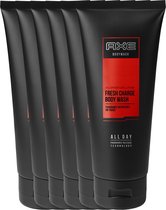 Axe Adrenaline - 200 ml - Douche Gel - 6 stuks - Voordeelverpakking