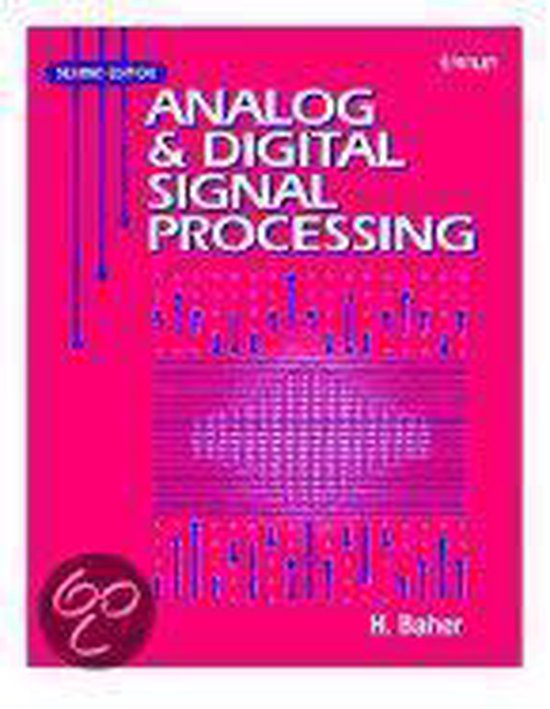 Analog And Digital Signal Processing 9780471623540 H. Baher