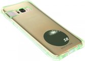 Lichtgevend groen hoesje Geschikt voor Samsung Galaxy S8