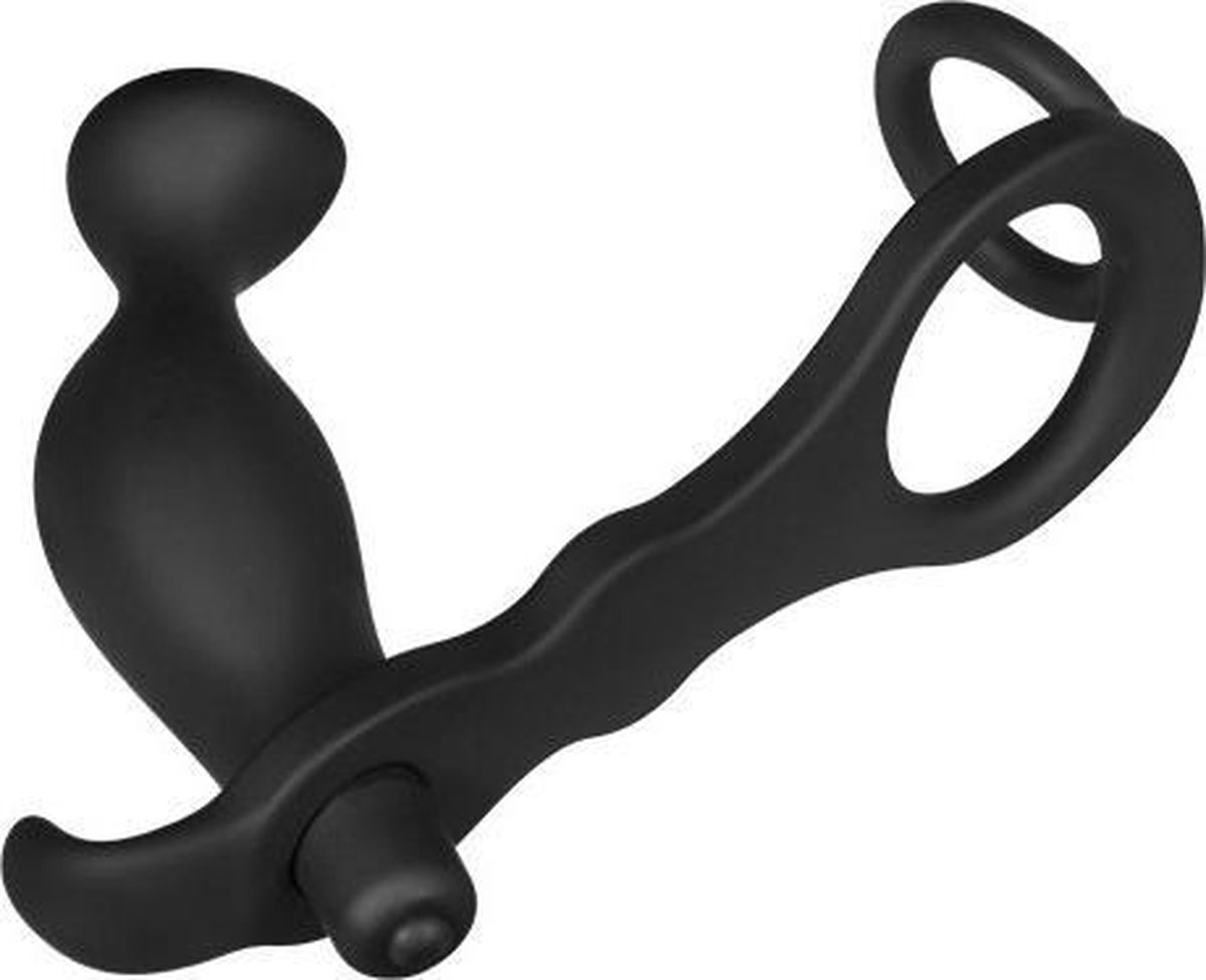 Goedkoopste Buttplug cockring zwart Ø 55 mm Cimejo® LT-57