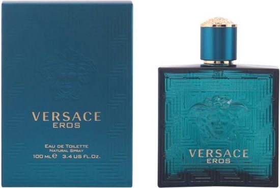 Versace Eros Eau de Toilette voor heren - Houtig, oriëntaals met munt en citroen - 100 ml