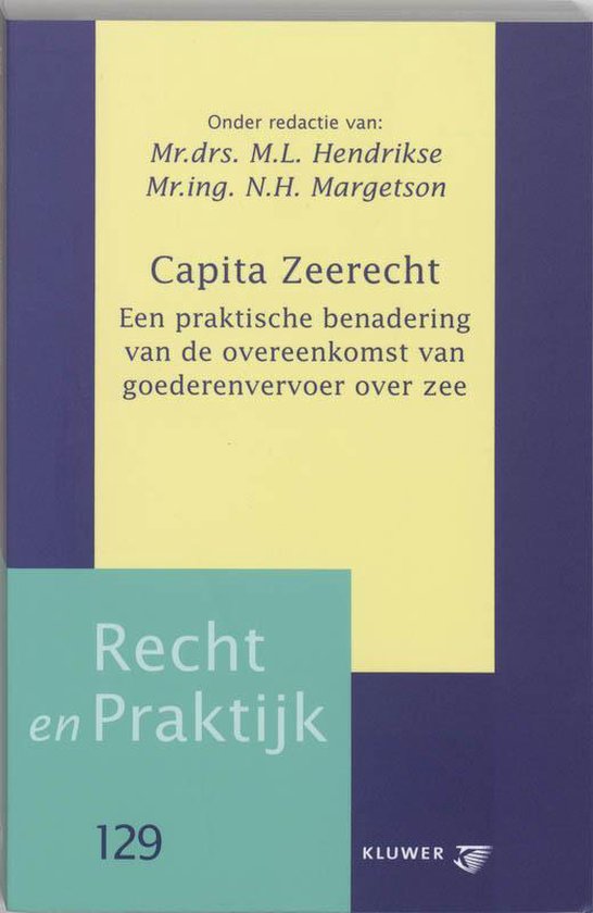 Capita Zeerecht - cover