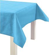 Tafelkleed van imitatiestof, b: 125 cm, 70 g/m2, 10 m, turquoise