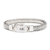 SILK Jewellery - Zilveren Armband - Alpha - 324.20 - Maat 20