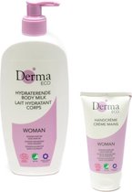 Derma Eco Woman Body Milk en Handcrème - Voordeelverpakking