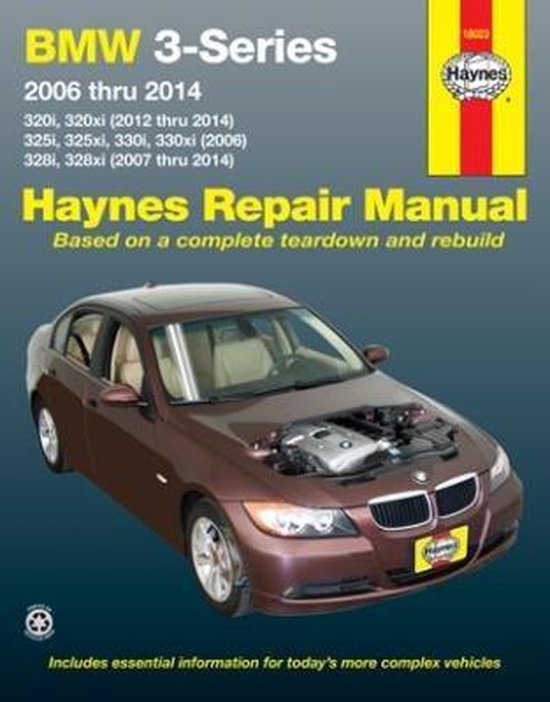 BMW 3 Series Automotive Repair Manual 20 - cover