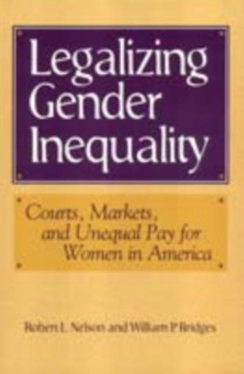 Legalizing Gender Inequality