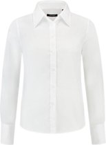 Tricorp Dames blouse Oxford basic-fit - Corporate - 705001 - Wit - maat 32
