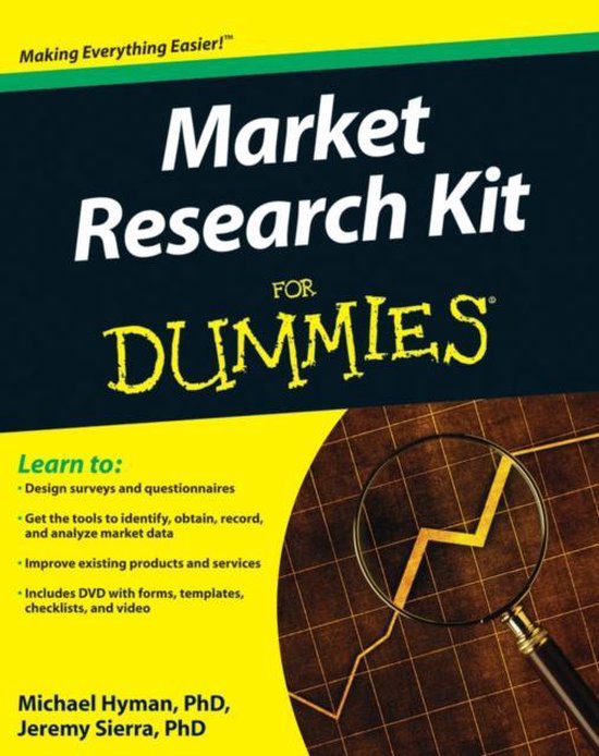 Market Research Kit For Dummies - cover