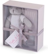 GEURVERSPREIDER SET BOX (diffuser 35 ML -rabbit) NATTI & CO GREY