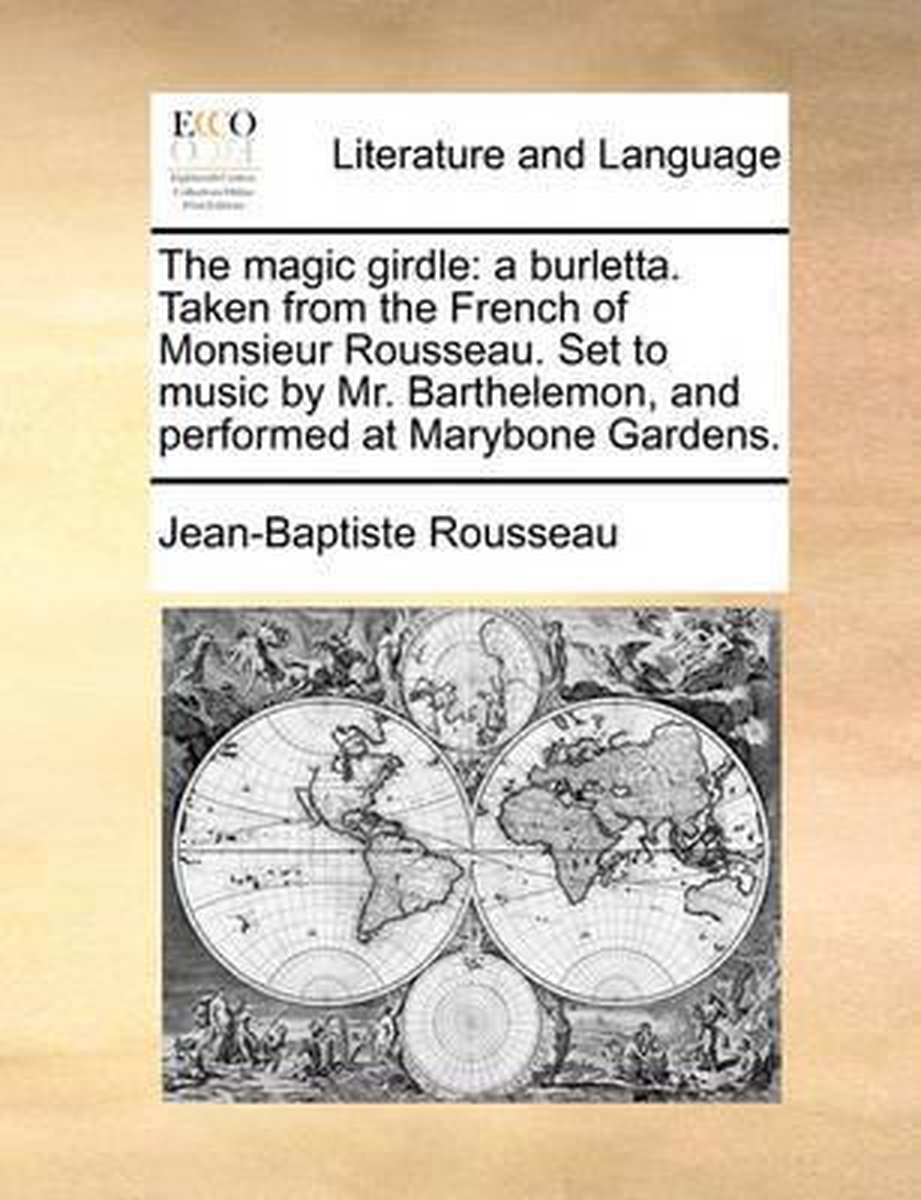 The Magic Girdle - Jean-Baptiste Rousseau