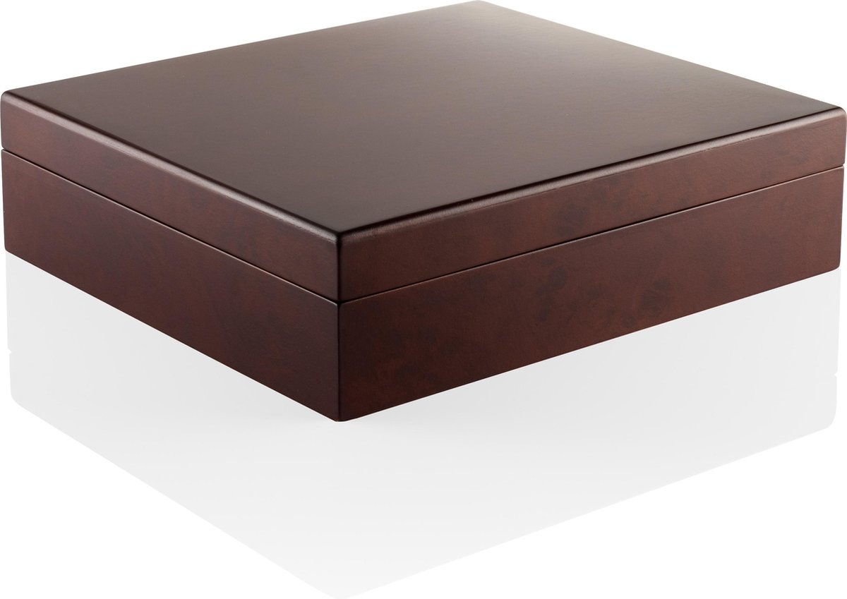 Goedkoopste Humidor in donker walnoot