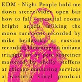 Edm - Night People (LP)