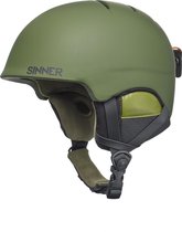 Sinner Lost Trail - Skihelm - Volwassenen - 57-58 cm / M - Mosgroen