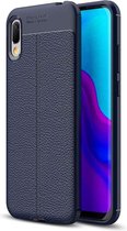 Just in Case hoesje geschikt voor Huawei Y6 (2019) - TPU Back Cover - blauw