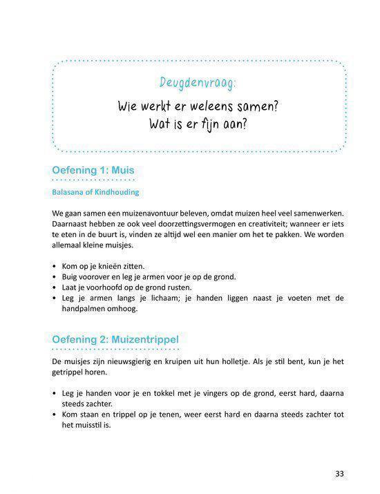 Deugdenyoga voor kinderen