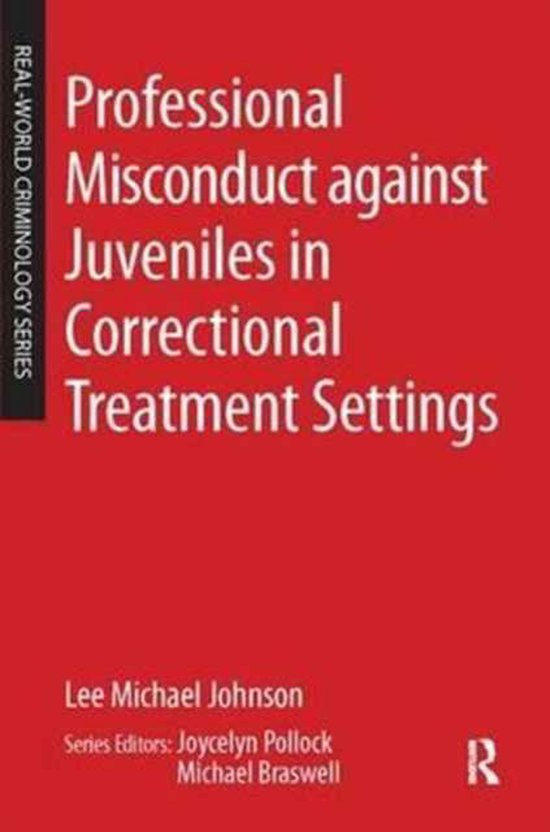 Professional Misconduct against Juveniles in Correctional Tr ... - cover