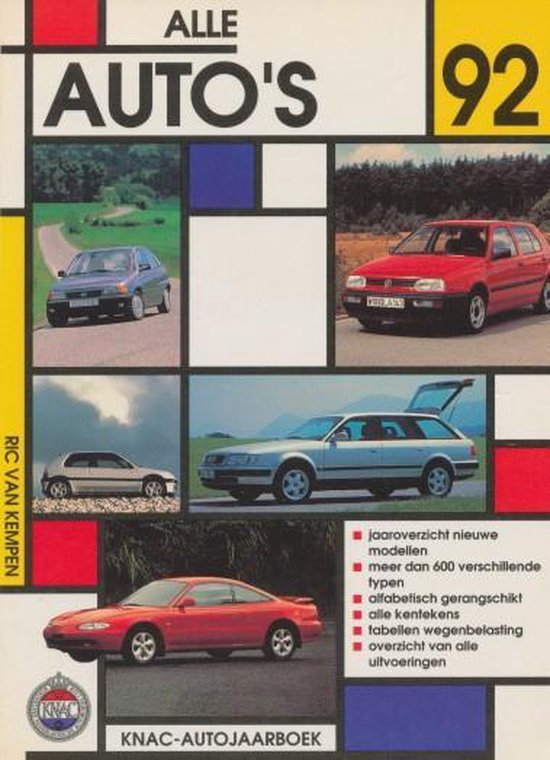 Alle auto's 92 / 1992 - Stephen Toulmin | Do-index.org