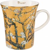 Goebel® - Vincent van Gogh | Koffie / Thee Mok "Amandelboom Goud" | Beker, Porselein, 400ml