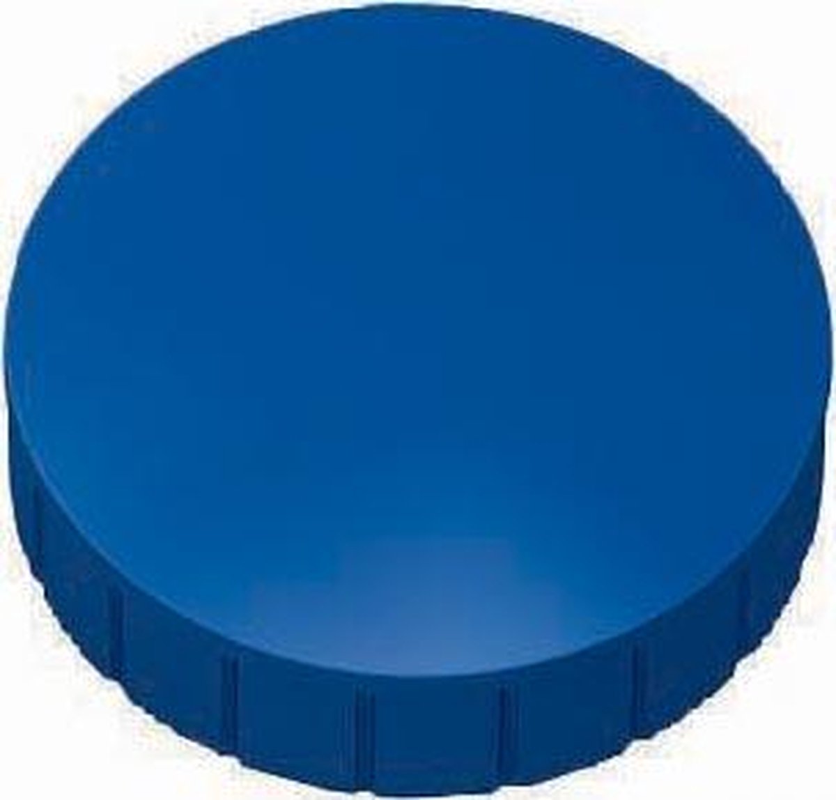 6x Maul magneet MAULsolid, diameter 38x15,5mm, blauw, doos met 10 stuks