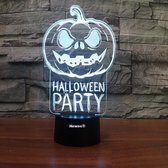 Hewec® Optische 3D illusie Halloween pompoen