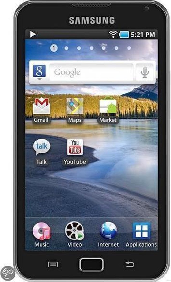 Verrijking Graag gedaan Extreem belangrijk Samsung Galaxy S Wifi 5.0 - MP4 speler - 8 GB - Zwart | bol.com