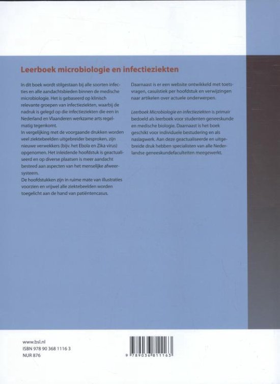 Leerboek microbiologie en infectieziekten