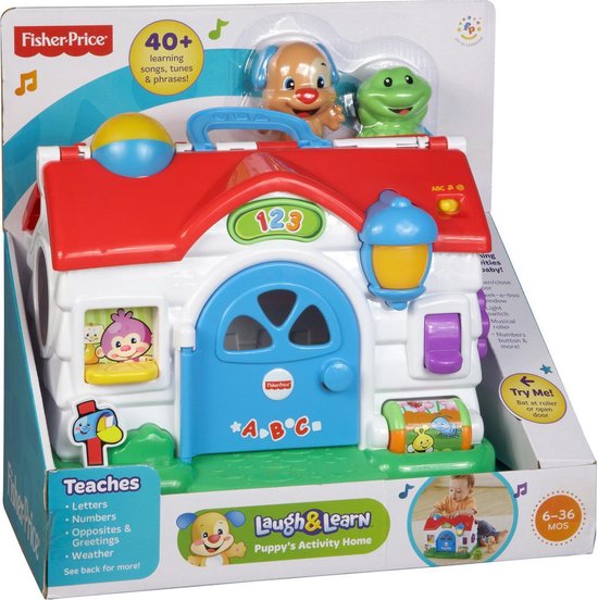animatie wees gegroet cafe Fisher-Price Laugh & Learn Puppy-speelhuis | bol.com