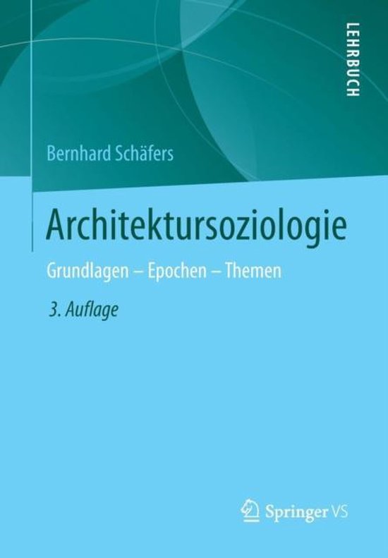 Architektursoziologie, Bernhard Schäfers 9783531199894 Boeken