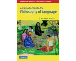 Omslag van Intro To The Philosophy Of Language