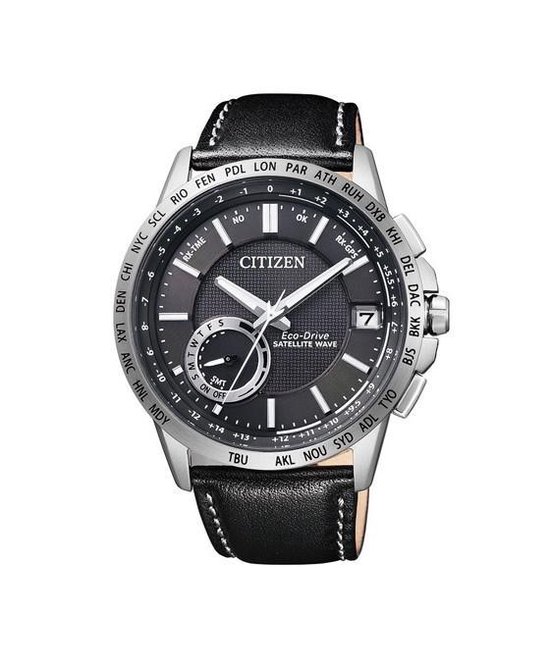 Citizen CC3000-03E Satellite Wave - Horloge - Staal - Zwart - Ø 43 mm |  bol.com