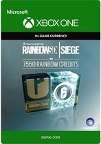 Tom Clancy's Rainbow Six Siege - Currency pack 7560 Rainbow credits - Consumable - Xbox One
