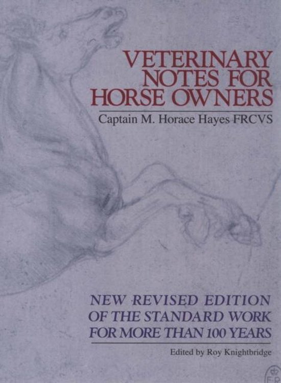 Veterinary Notes For Horse Owners - cover