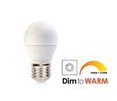 Integral  Rexel Led-lamp - E27 - 0K Wit licht - 6 Watt - Dimbaar