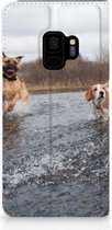 Geschikt voor Samsung S9 Hoesje Design Honden
