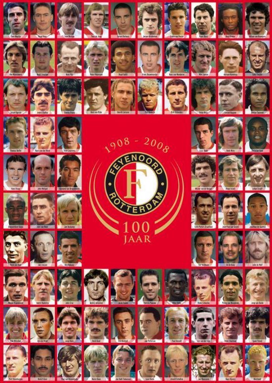 Cover van het boek '100 Jaar Feyenoord' van M. van Egmond