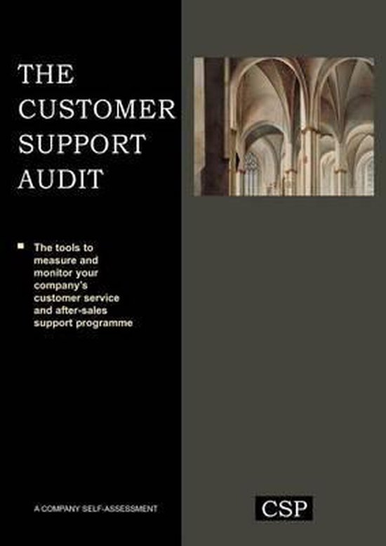 The Customer Support Audit - cover