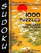Sudoku 1,000 Puzzles 500 Easy & 500 Medium with Solutions