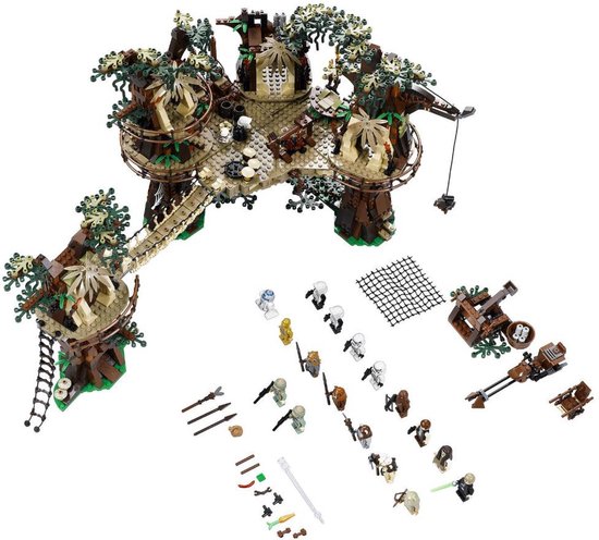 Slot Voorgevoel rand LEGO Star Wars: Ewok Village (10236) For Sale Online |  wholesaledoorparts.com