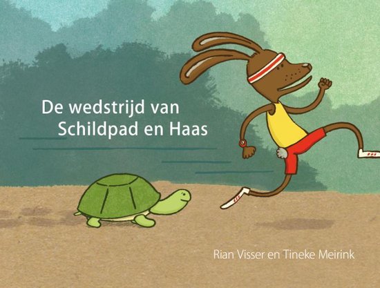 De wedstijd van schildpad en haas - mindset boek voor kinderen