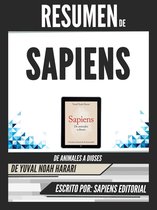 Boekomslag van 'Resumen De ''Sapiens: De Animales A Dioses - De Yuval Noah Harari'''