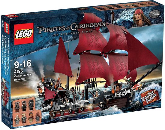 LEGO Pirates of the Caribbean De wraak van Koningin Anne - 4195