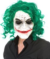 PARTYTIME - Psychopaat harlekijn masker voor volwassenen
