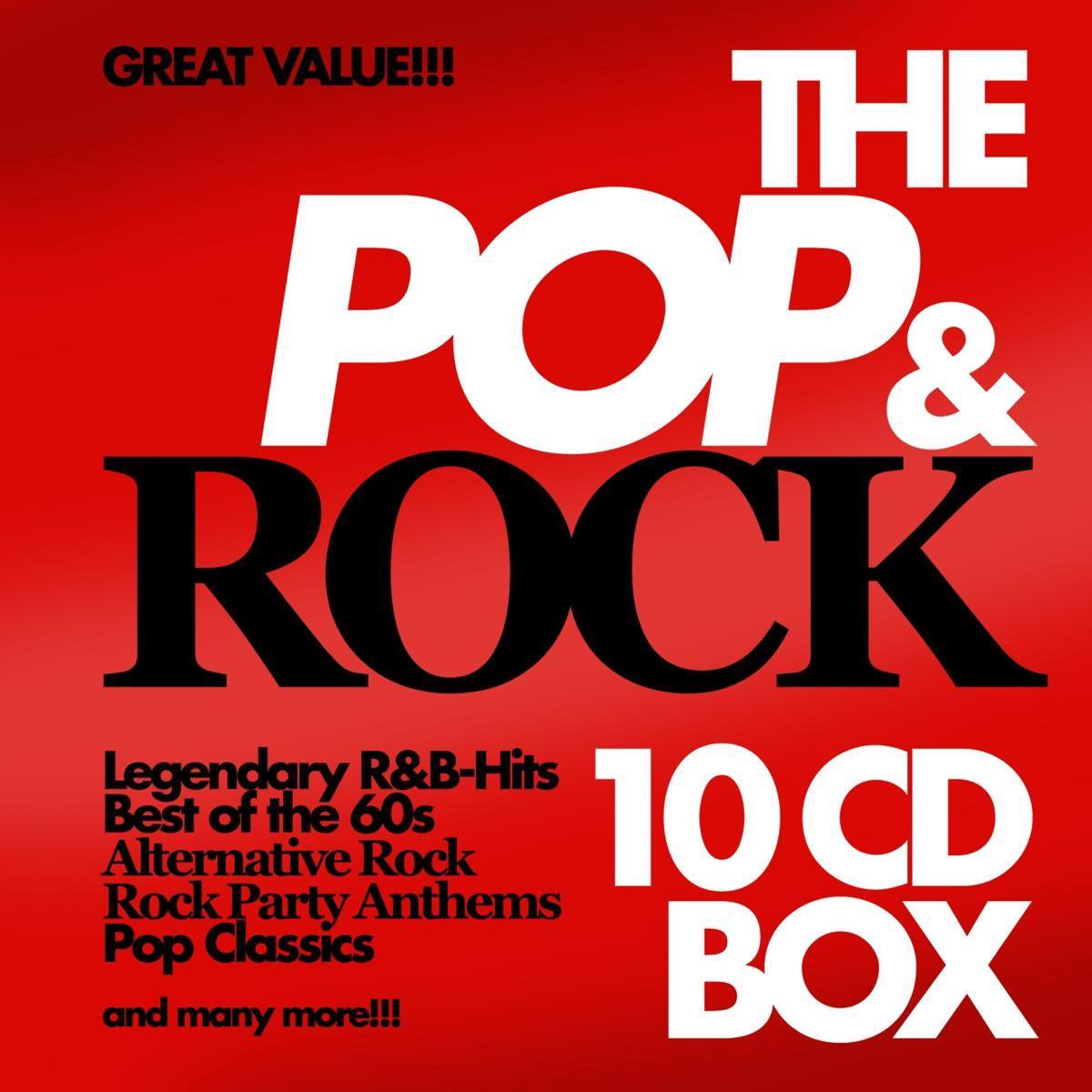 The Pop & Rock 10Cd Box, Various CD (album) Muziek