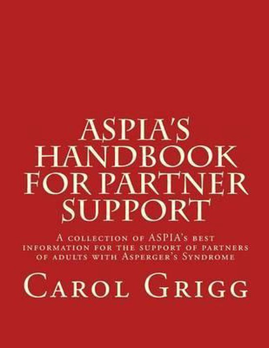 Aspia's Handbook for Partner Support - cover