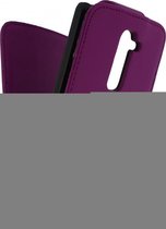 Xccess Leather Flip Case LG G2 Purple