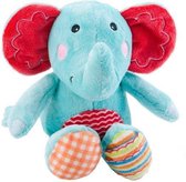 Fisher price blauw knuffel olifant baby